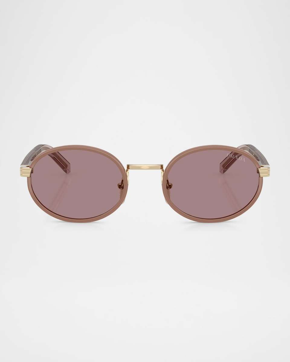 PR B56S Oval Steel Sunglasses